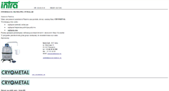 Desktop Screenshot of dewarycryometal.pl